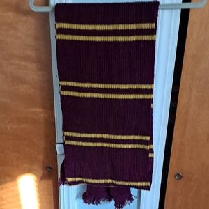 Universal Purple and Yellow Striped Scarf